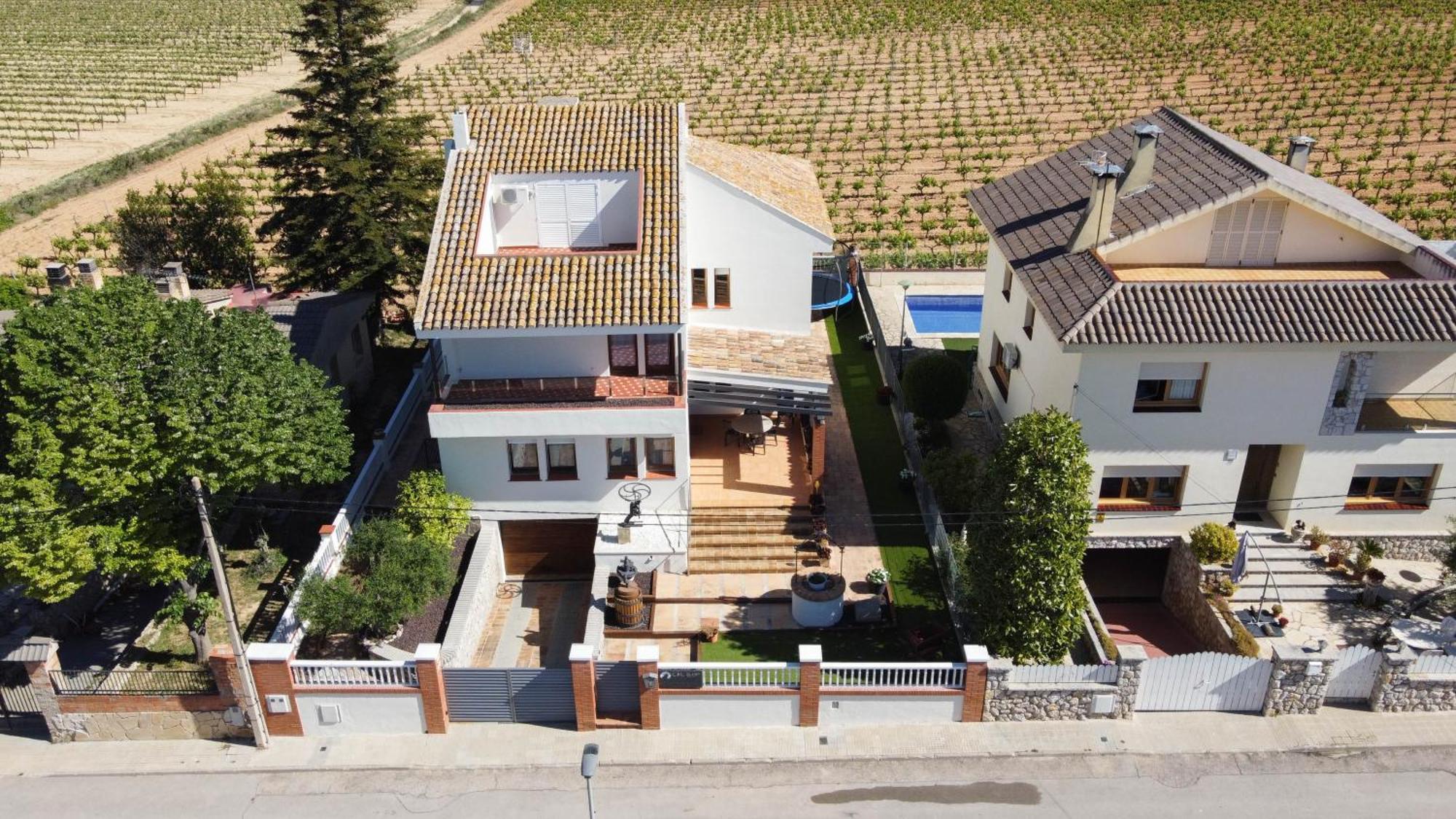 Villa Cal Llop Sant Cugat de Sesgarrigues Esterno foto